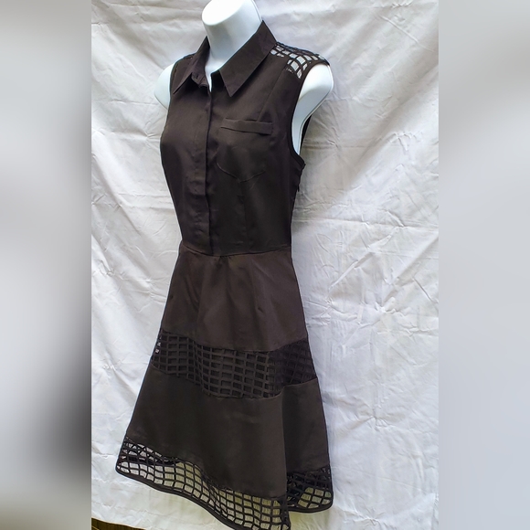 Signature Collection Black Midi Dress - Picture 4 of 7